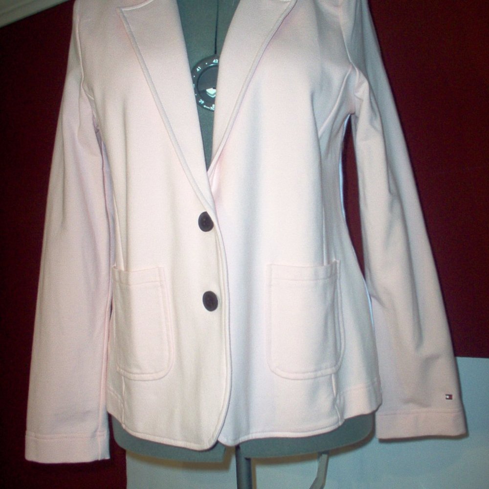 TOMMY HILFIGER PINK BLAZER (NWT) SZ L